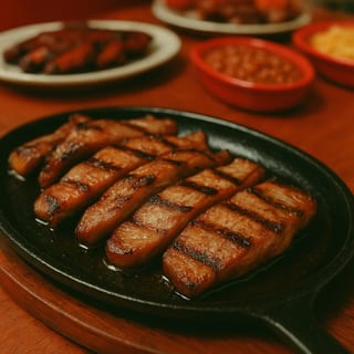 Sizzling Pork Jowl