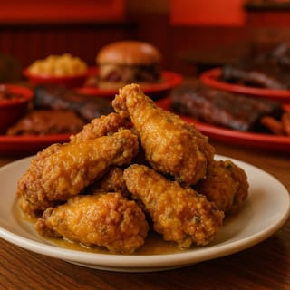 Salted Egg Yolk Chicken Wings